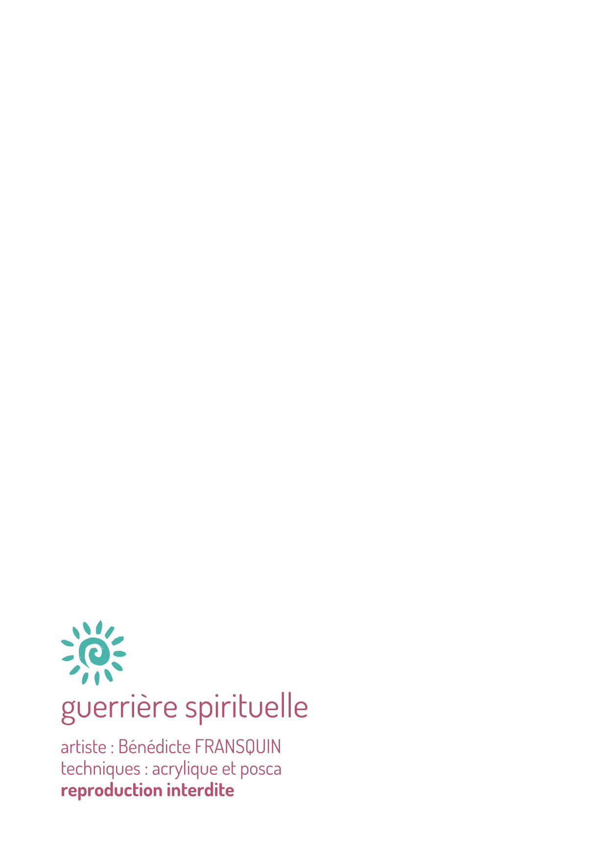Guerrière spirituelle